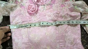 Pink Colour Designer Frock For Women