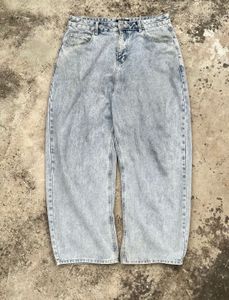 Wide Leg Denim Jeans