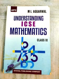 Understanding ICSE Mathematics Class 9 M L Aggarwal