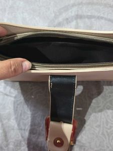 Chic Ivory Shoulder Bag