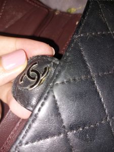 Authentic CHANEL Classic Trifold Wallet( Used