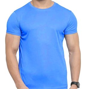 Brand New Solid Men T - Shirt