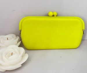 Neon Rubber Clutch✨