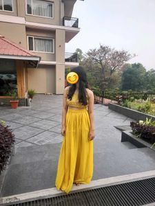 Yellow Palazzo Set