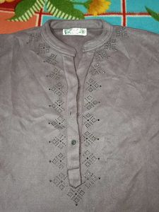 Elegant lavender kurti