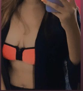 Orange Bikini Top