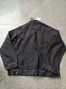 Roadster Womens Black Denim Jacket, M SIZE