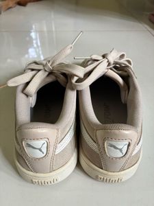 Stylish Grey Suede Sneakers