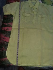 Brand New Vintage Inspired Yellow Shirt