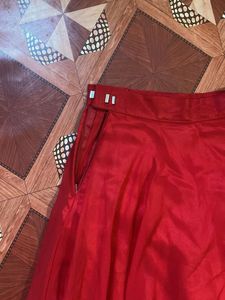 Red &amp; White Dress