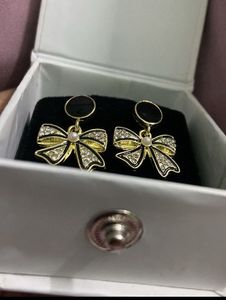 Korean Bow Earring