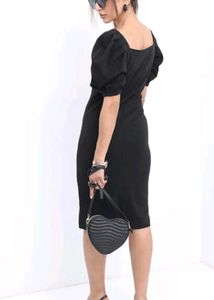KETCH Chic Black Bodycon Dress