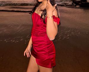 Red Corset Dress🍷