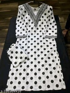 Beautiful black and white suit  Paint Set