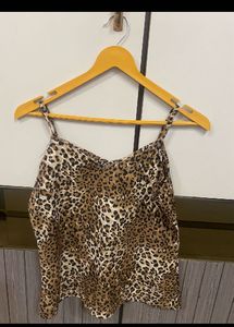 Leopard Print Cami Top