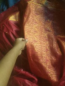 Red &amp; Gold Sari