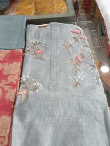 Elegant Unstitched Salwar Kameez Suit