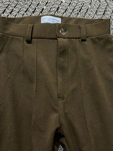 women kotty brown straight pant