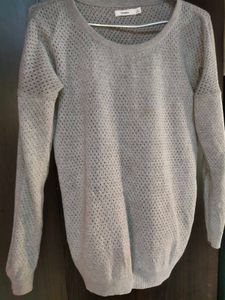 Gray Knit Sweater