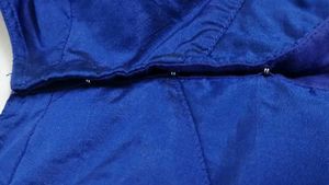 Royal Blue Embroidered Saree