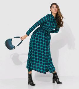 🏁Price Drop💲Plaid Checks Shirt Dress⏳