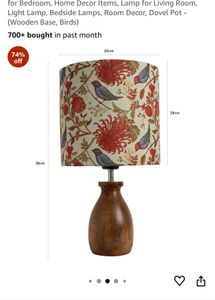 Stylish Bedside Lamp (set of 2)