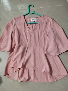 Blouse with Flared Sleeves