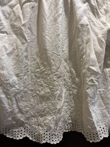 White Embroidered Top