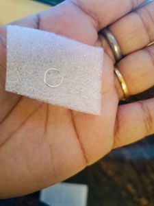 Flower Stud Silver Nose Pin