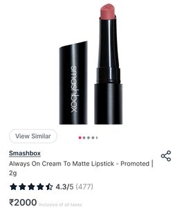 Smashbox Always On Cream To Matte Lipstick