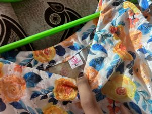 Floral Print Sleeveless Dress