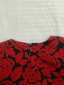Floral Peplum Top Bust 36