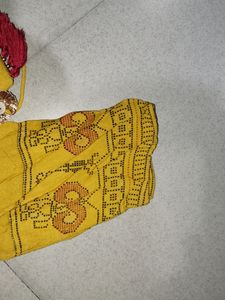 Mustered Colour Anarkali