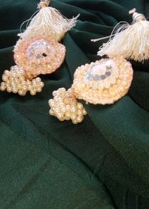 Unique Pastel Latkan For Blouse, Ghagra