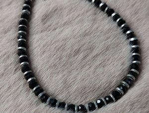 Black Beads Anklet