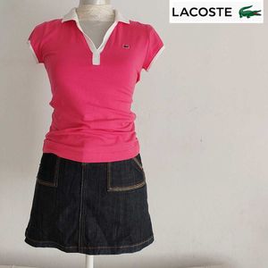 Lacoste V.Neck  Short Sleeve Polo Shirt