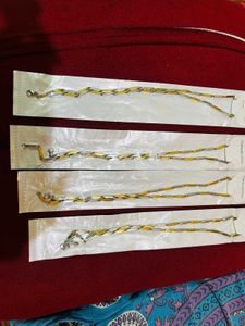 Gold Stainless Steel Box Chain Necklace New With T