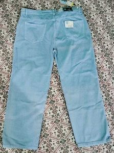 Light Blue Wide Leg Jeans