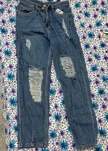 In Fuse Ripped Denim Jeans