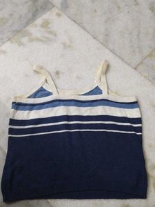 Blue And White Top🤍