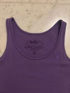 ESPRIT Purple Tank Top/ Mini Dress