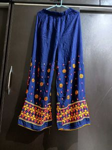 Beautiful embroidered plazzo