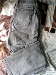 Gray Denim Jeans