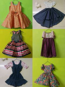 2-4 Years Girls Dress Mix