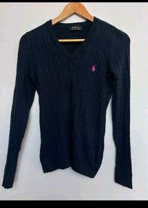 Polo Ralph Lauren Navy Blue Knitted Jumper