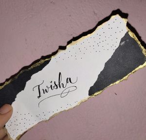 Custom Hand-Lettered Bookmarks