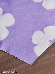 Winter collection Cute Girl's Purple Outfit