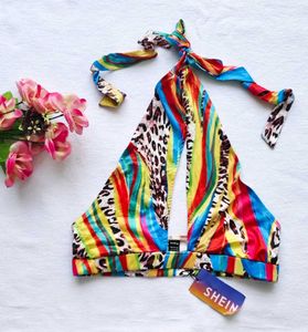 Shein : Halter Neck Crop Top