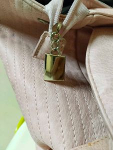 Pink Quilted Backpack Very good condition