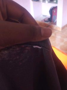 Myself Charan, I am selling my old black t Shirt